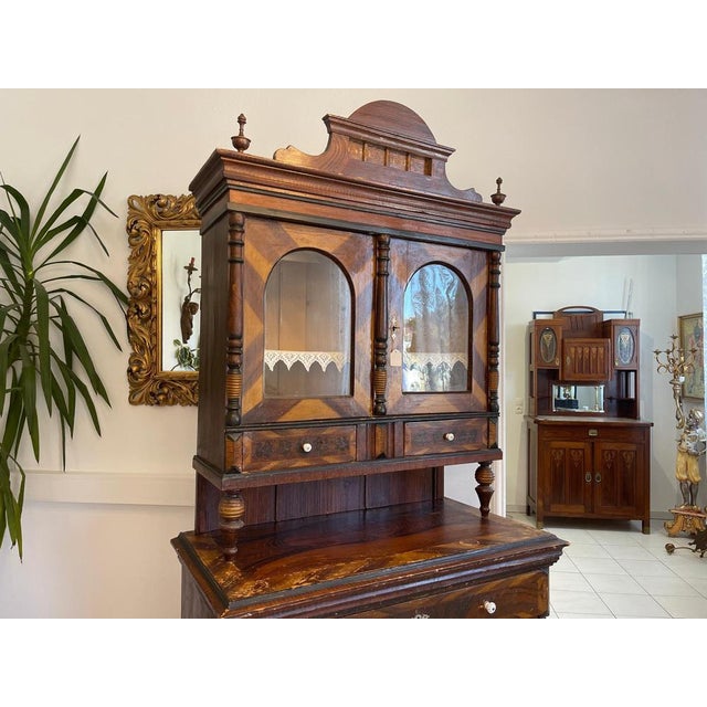 Wilhelminian Style Kitchen Buffet Cabinet For Sale - Image 9 of 14