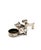Metal 1930s Gallia Christofle Art Deco Silver-Plated Ric & Mac Salt & Pepper, Edouard Marcel Sandoz For Sale - Image 7 of 10