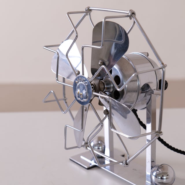 1930s Art Deco Table Fan from Maico, 1930s For Sale - Image 5 of 10