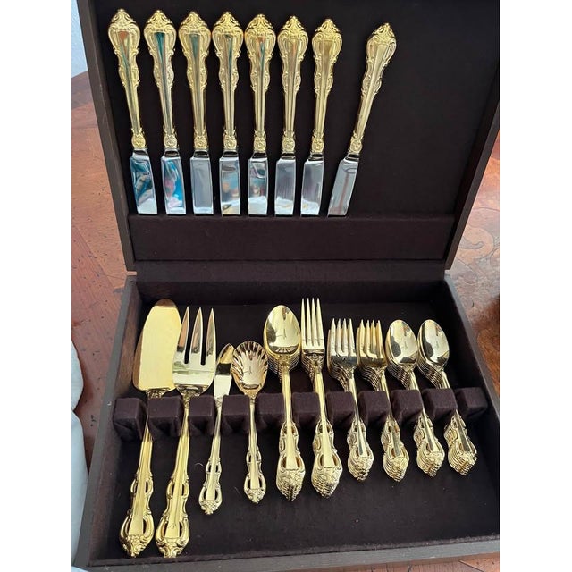 American 1980s American Towle Supreme Cutlery Service for (8) - 71 pcs For Sale - Image 3 of 8