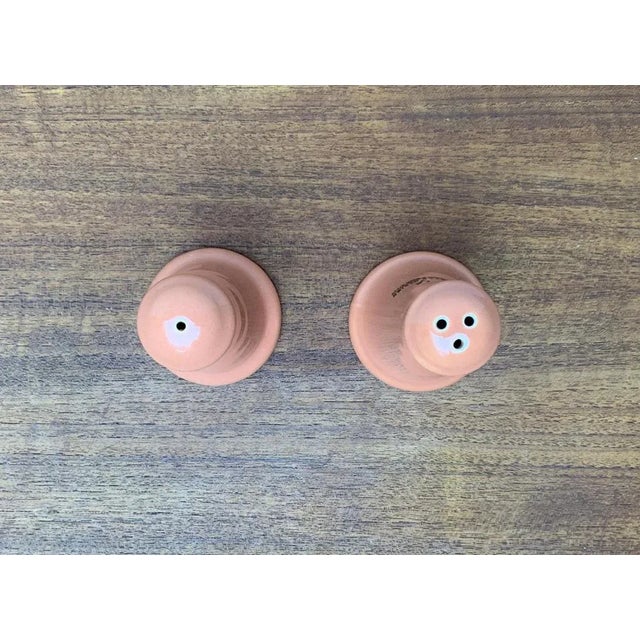 Postmodern Ceramic Salt and Pepper Shakers by Gallo Design for Villeroy & Boch, Set of 2 For Sale - Image 4 of 18