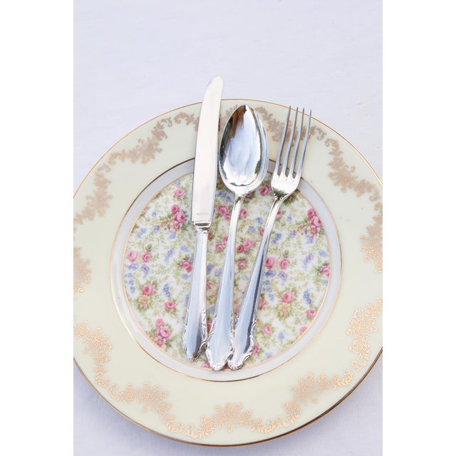 Starter Cutlery for Twelve in Silver Plated Metal from Lecko, 1960s, Set of 44 For Sale - Image 11 of 11