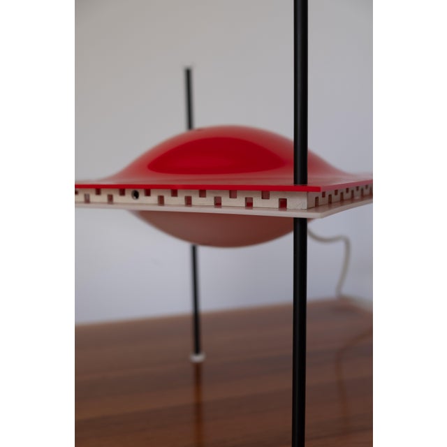Model 12639 Palafitta Lamp by Ettore Sottsass for Arredoluce, 1950s For Sale - Image 11 of 15