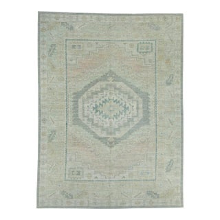 Turkish Oushak Rug 9' x 12' #19375 For Sale