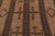 Rug & Kilim Vintage Tuareg Mat, Beige-Brown With Bold Tribal Geometric Motifs - Rug & Kilim For Sale - Image 4 of 9