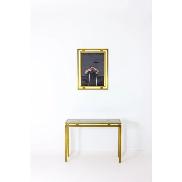Regency Console and Mirror, 1980s, Set of 2 For Sale - Image 4 of 6