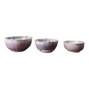 A Trio of Signed Marian Dalton Nesting Bowls