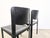 Black Leather Chairs by Matteo Grassi, Italy, 1980, Set of 2 For Sale - Image 9 of 13