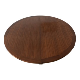 Stickley An-7357 Thorsen Round Dining Table With Leaves For Sale