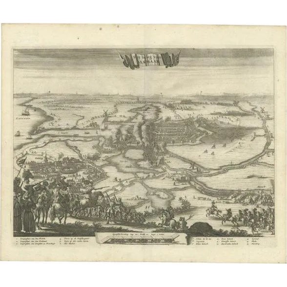 Siege of Alkmaar, 1700, Paper For Sale
