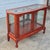 Late 20th Century Vintage Queen Anne Style Wood & Glass Curio Display Cabinet For Sale - Image 15 of 15