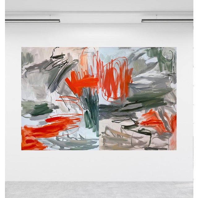 2020s Afterglow (Diptych) — 60x96 For Sale - Image 5 of 8