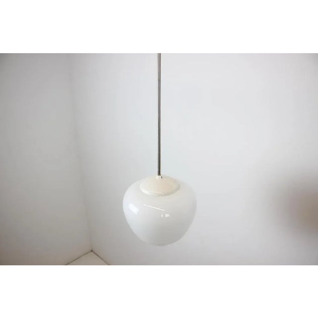 Mid-Century Pendant Lamp, Czechoslovakia, 1960s For Sale - Image 3 of 12