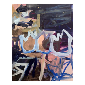 "Holland Navy" Original Painting by Hayley Morée