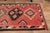 Islamic 1970s Vintage Handmade Wool Cotton Pink Runner Rug For Sale - Image 3 of 11