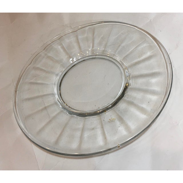 MidCentury Glass Plates / Saucers Set of 6 Chairish
