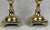 Traditional A Pair of Footed Russian Ninetenth Century Candlesticks in Solid Brass-10.75" For Sale - Image 3 of 7