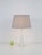 Vintage Glass Table Lamp by U. & O. Kristiansson for Luxus Vittsjö, Sweden, 1969 For Sale - Image 6 of 10