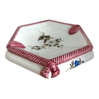 Italian Porcelain Catchall/Ashtray For Sale