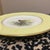 1910s Royal Worcester Hand-Painted Bird Cabinet Plate With Yellow Border For Sale - Image 5 of 7