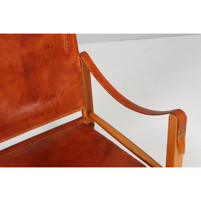 Safari Chair by Kaare Klint for Rud Rasmussen, 1960s For Sale - Image 6 of 9