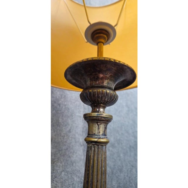 Brown Table Lamps in Bronze, Set of 2 For Sale - Image 8 of 11