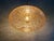 Large Vintage Pendant Light in Clear Glass Inlaid with Gold Glitter, Germany, 1970 For Sale - Image 11 of 12