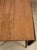 Mid Century Modern Dining Table Broyhill Walnut Drop Leaf X2 Rectangular MCM For Sale - Image 10 of 11