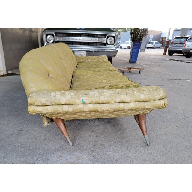 Karpen of California Sculptural Gondola Sofa For Sale In San Francisco - Image 6 of 12