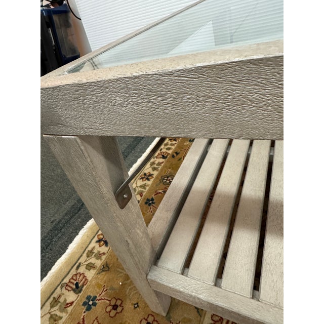Crate & Barrel Boardwalk Coffee Table For Sale - Image 13 of 13
