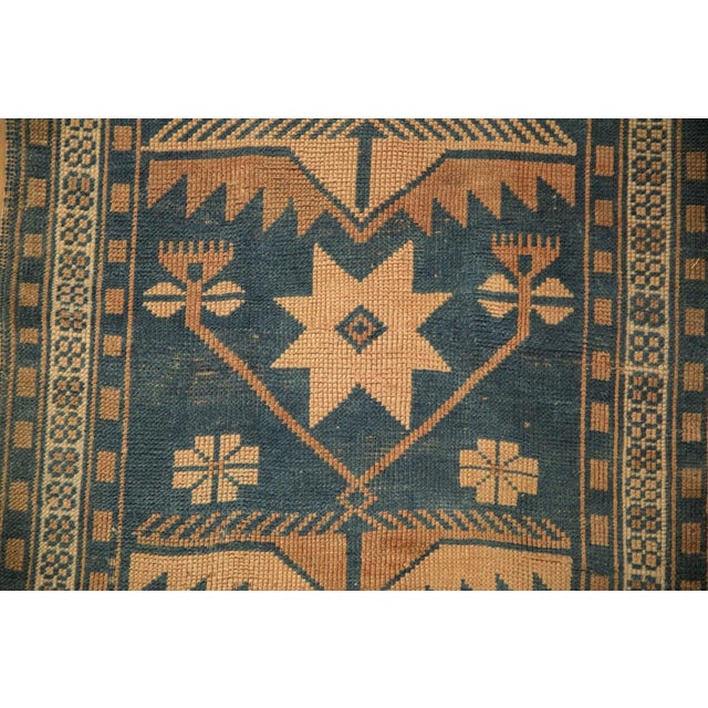 Vintage Distressed Anatolian Rug Runner - 1'10" x 9'1" For Sale In New York - Image 6 of 10