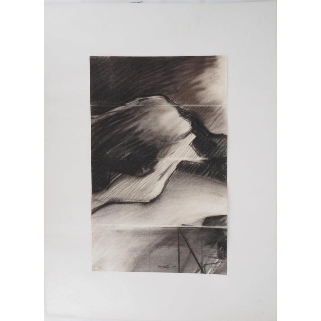 Claude Hastaire, Sommet I, Original Pastel For Sale - Image 4 of 5