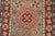Textile Kazak Runner 1’11” X 5’8” Gray Wool Tribal Hand-Knotted Oriental Rug For Sale - Image 7 of 11