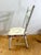 Antique White Antique 1890s Rustic Farmhouse Child’s Chair For Sale - Image 8 of 12