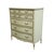 DREXEL FURNITURE Touraine Collection Custom Cream Painted Country French Provincial 42" Chest of Drawers 200-411-1 47.25"...