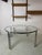 Round Coffee Table in Glass and Chrome For Sale - Image 3 of 11