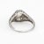 Early 20th Century Vintage Art Deco Diamond Ring 0.60ctw Old Mine Filigree Engagement Jewellery size 4.5 For Sale - Image 5 of 7