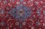 Textile 1970s Vintage Persian Handmade Wool Cotton Red Area Rug For Sale - Image 7 of 11