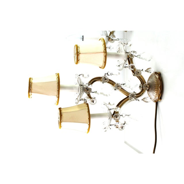 1960s Lead Crystal Table Lamps, 1960s, Set of 2 For Sale - Image 5 of 6