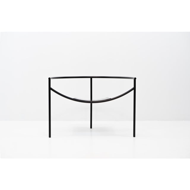 Black Dr. Sonderbar Chair in Black from Philippe Starck, 1980s For Sale - Image 8 of 14