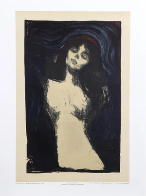 Edvard Munch, Madonna, Poster
