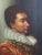 1990s Reproduction Oil on Canvas Italian Gentlemen For Sale - Image 4 of 5
