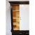 1970s 1970s Ebonized Armoire With Milk Glass Doors For Sale - Image 5 of 10