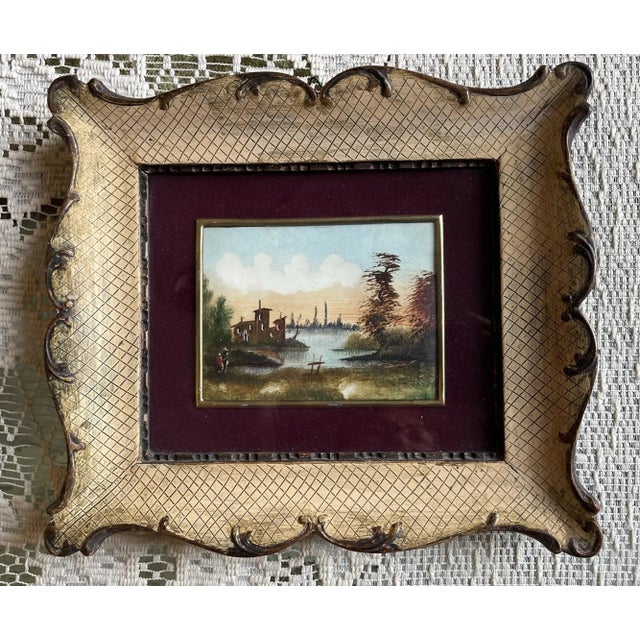 Lucio Cargnel, Landscape, Oil on Cardboard, 1950s, Framed For Sale - Image 11 of 12