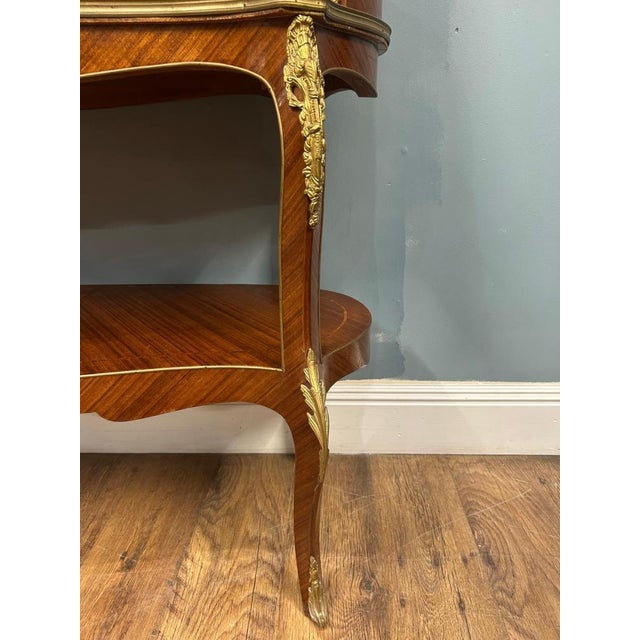 French Console Table in Kingwood For Sale - Image 16 of 18