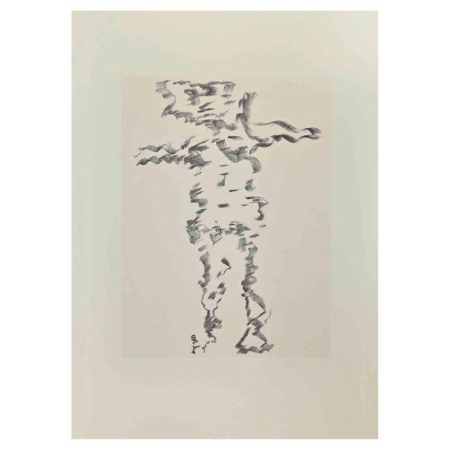 After Willem De Kooning, Trembling Woman, Offset and Lithograph, 1985 For Sale