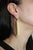 White Golden White Akoya Pearl Gold Luxury Elegant Grape Cascade Wave Diamond Earrings, A Pair For Sale - Image 8 of 9