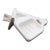 Vintage Ceramic White Corner Wall Soap & One Toothbrush Holder For Sale
