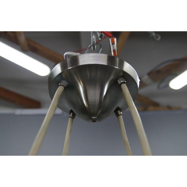 Art Deco Eight-Light Chandelier by Franta Anýž for IAS, Czechoslovakia, 1930s For Sale - Image 18 of 18