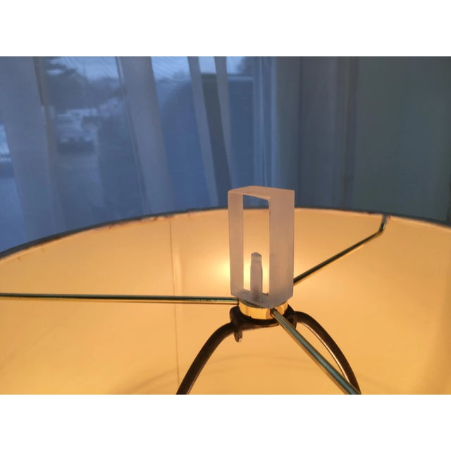 MidCentury Modern Lucite and Resin Lamp Chairish